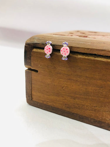 925 Silver Toffee Earrings